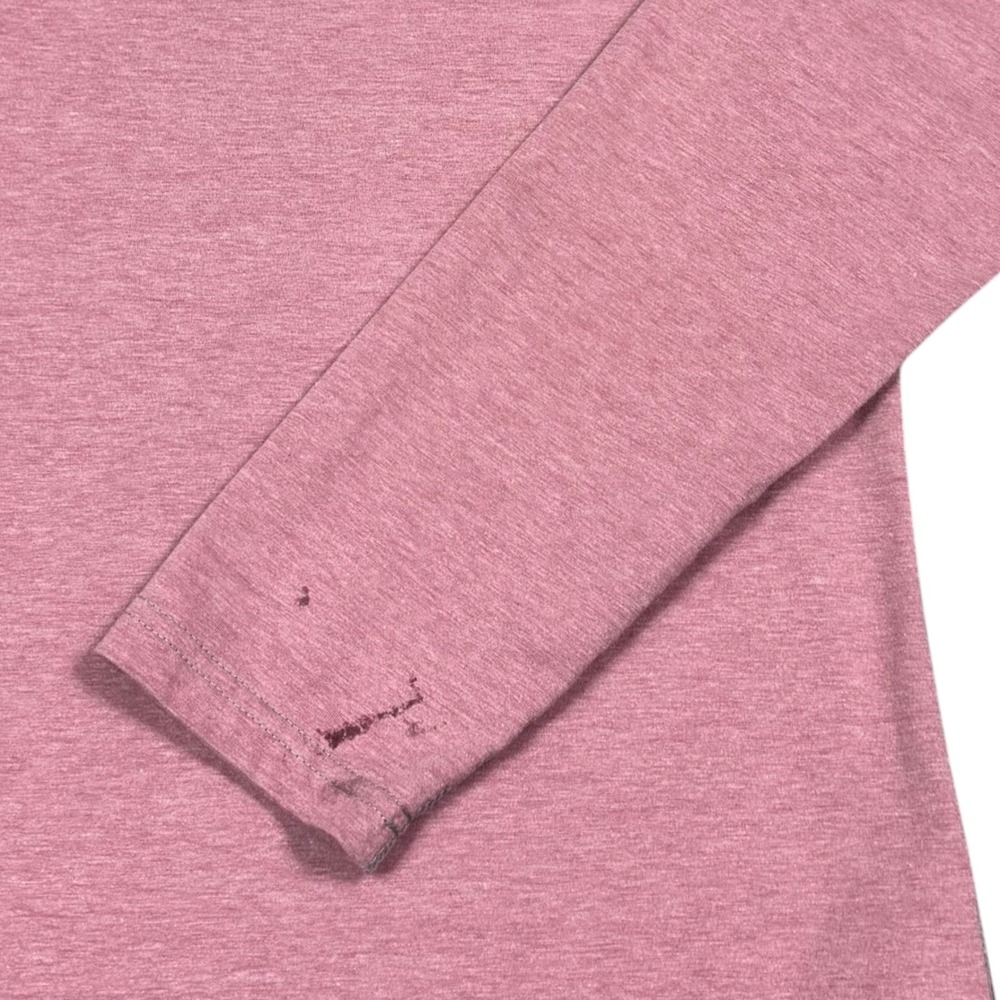 L.L. Bean Insect Shield Repellent Apparel Pink Long Sleeve Shirt Women's L FLAWS - Picture 3 of 9